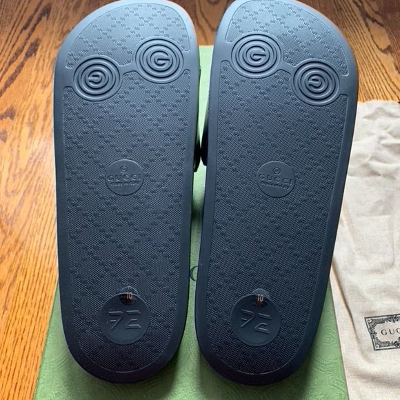 Gucci Slides - Men's Size 10 US - Brand New - Picture 3 of 6